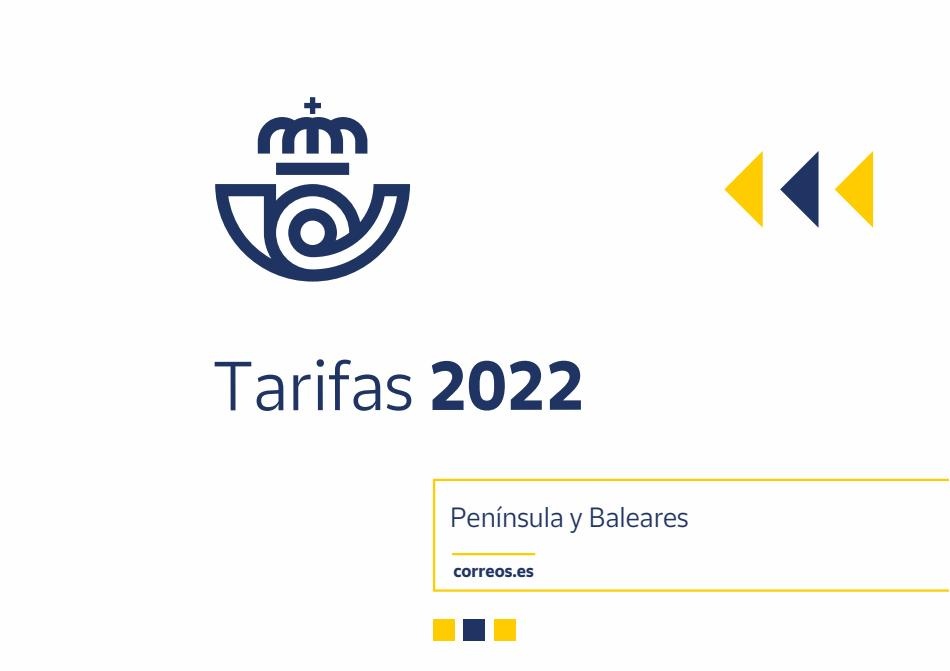 Mayoral Tarifas 2022 Península y Baleares