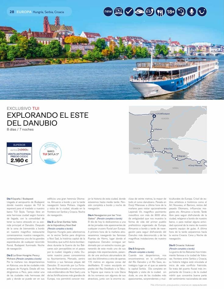 Nautalia Viajes Cruceros fluviales 2022