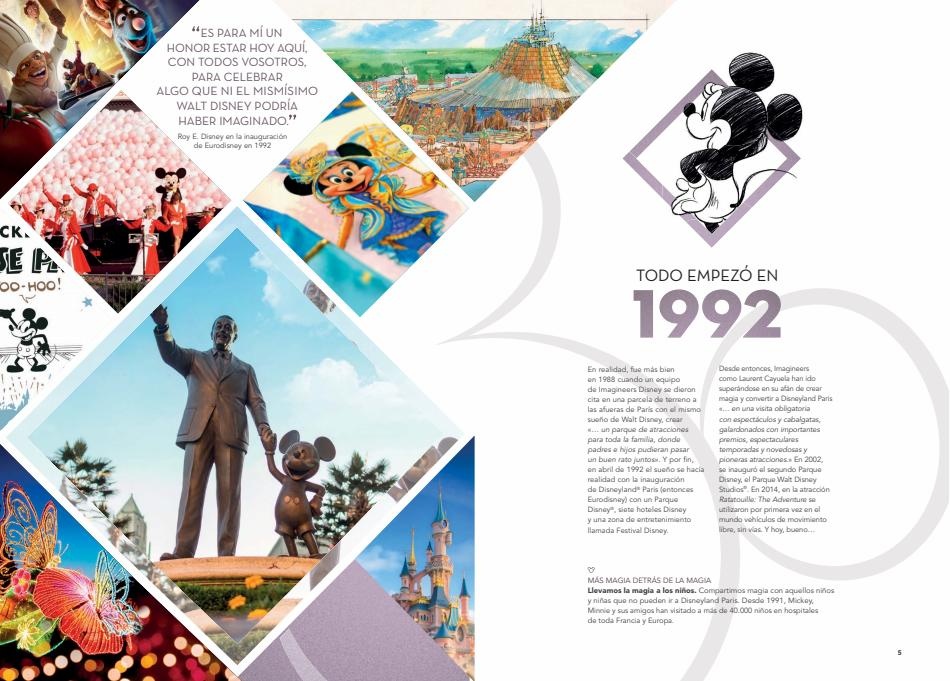 Viajes El Corte Inglés Folleto Disney 30 Aniversario
