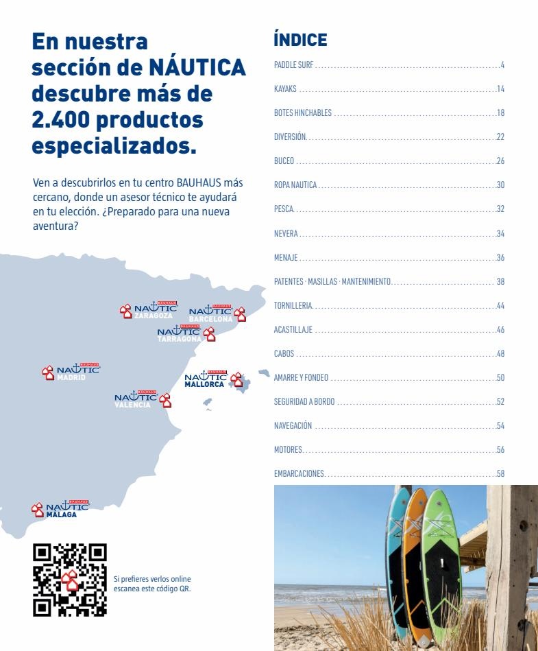 BAUHAUS Catálogo Náutica 2022