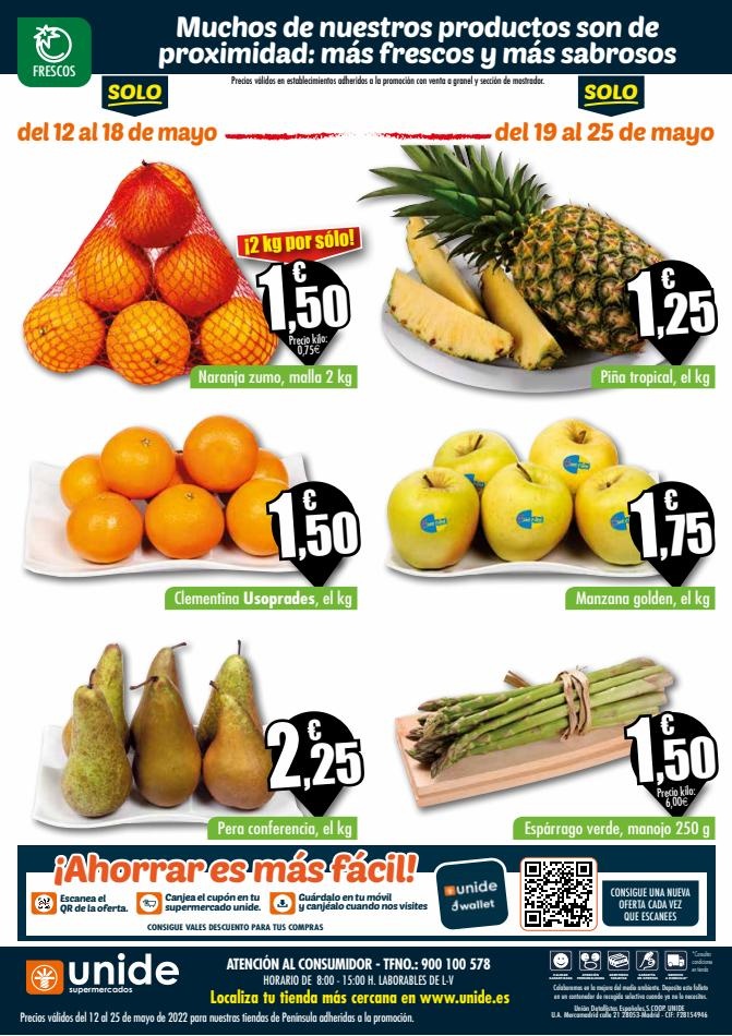 Unide Supermercados Más Cerca, Más Ahorro _ Super solo fruta
