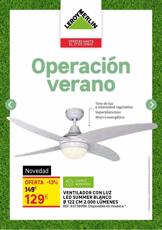  Leroy Merlin Catálogo Folleto Operación Verano ofertas
