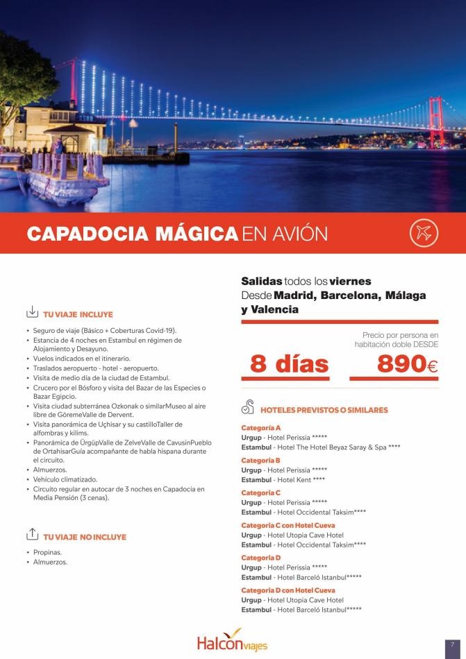 Halcón Viajes Turquía 2022