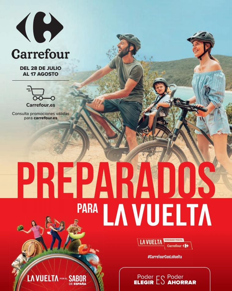 Carrefour Prepara La Vuelta Ciclista España (Deporte, bicicletas, accesorios, electrónica)