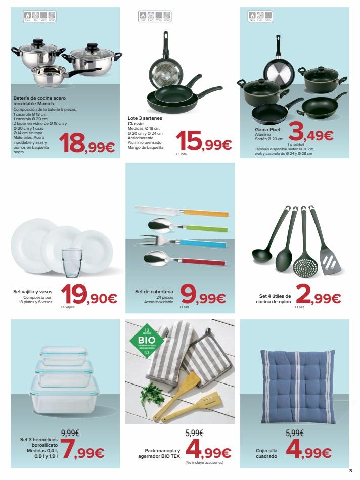 Carrefour Equipa Vivienda II (Colchones, menaje hogar y cocina, bricolaje y electrodomésticos)