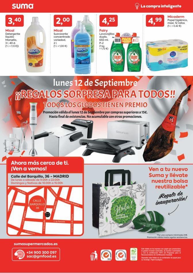 Suma Supermercados ¡Nueva apertura!