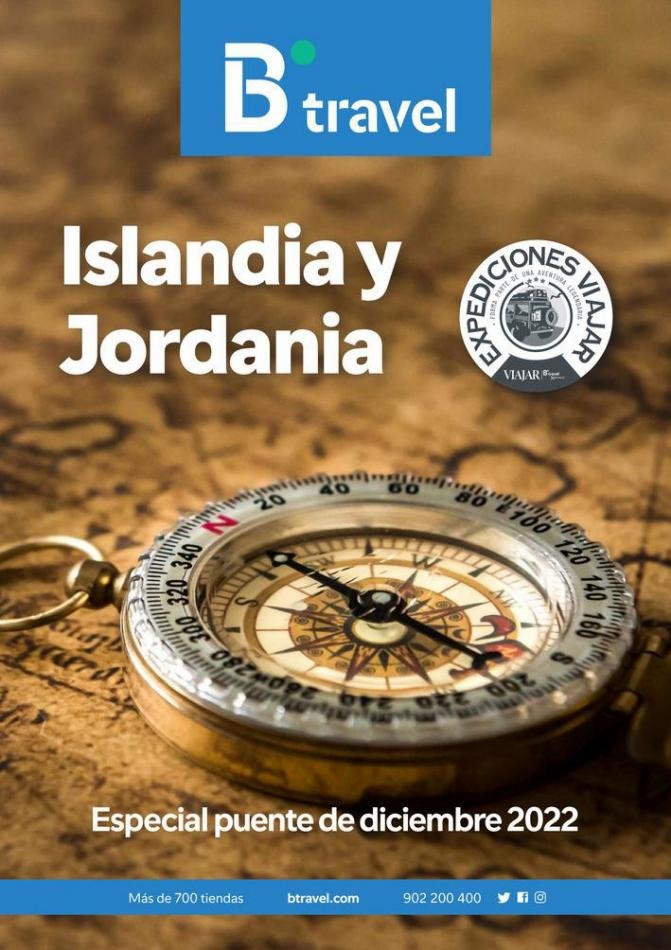 B The travel Brand Islandia y Jordania