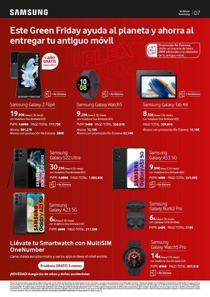 Vodafone Ofertas de Noviembre 