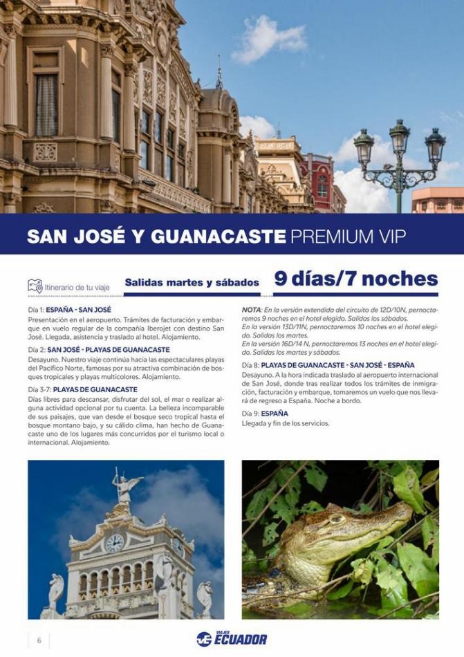 Viajes Ecuador  Costa Rica 2022-2023
