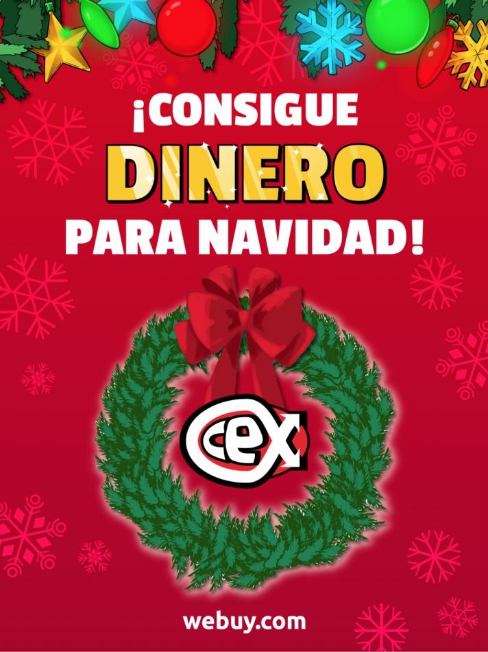 CeX ¡Consigue dinero para Navidad!.
