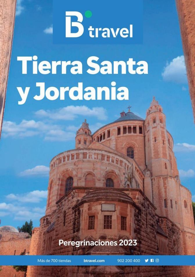 B The travel Brand Tierra Santa y Jordania, Peregrinaciones 2023