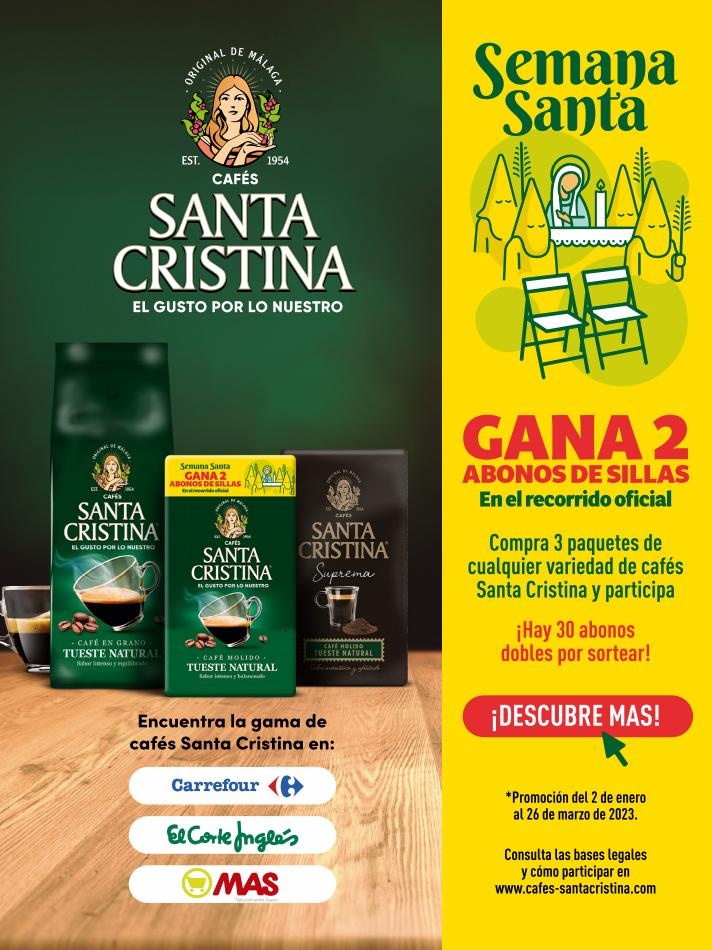 El Corte Inglés Vive la semana santa con cafés Santa Cristina