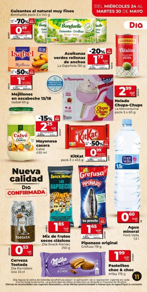 Supermercados DIA Nueva calidad Dia ofertas