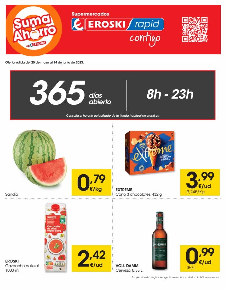 Eroski Suma Ahorro Supermercados Eroski Rapid