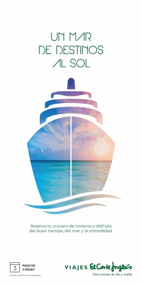 Viajes El Corte Inglés Cruceros marítimos invierno ofertas