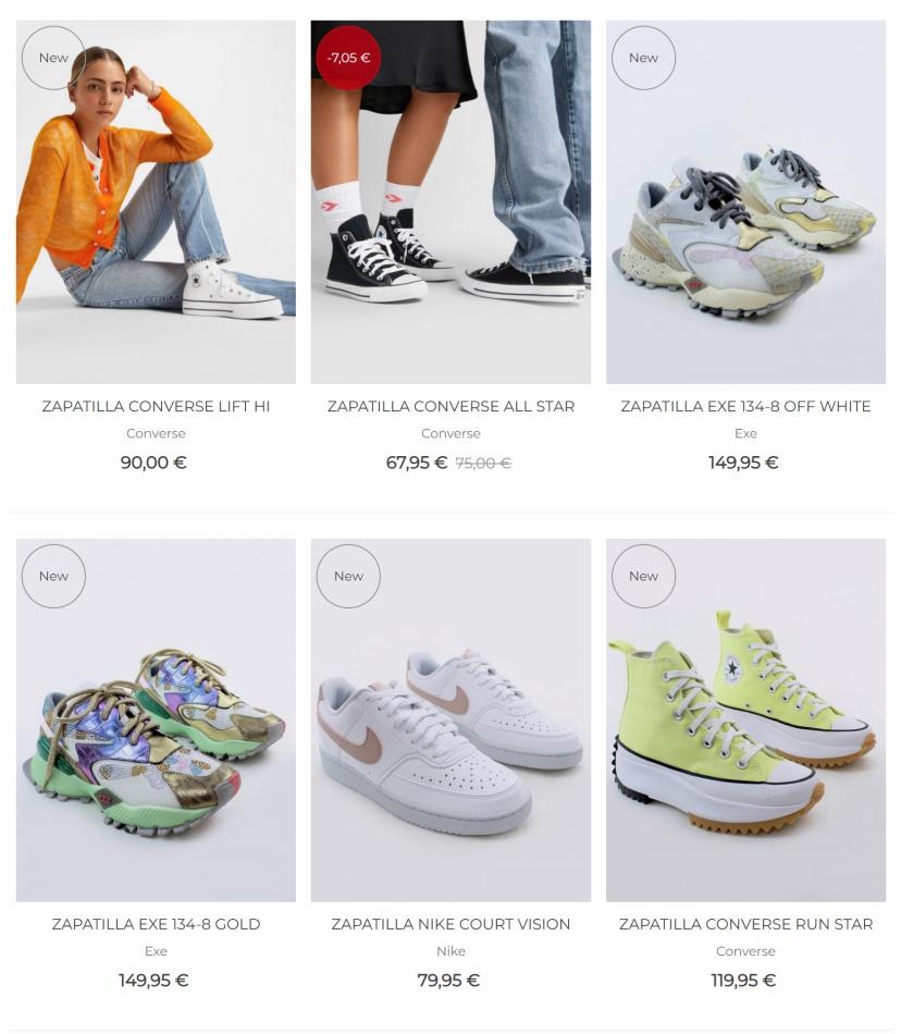 Converse Ofertas Especiales Lola Rey