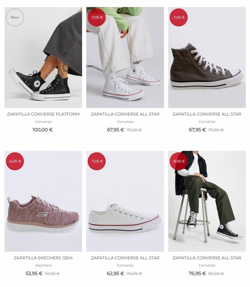 Converse Ofertas Especiales Lola Rey