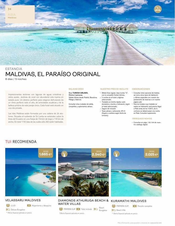 Viajes Eroski Lunas de miel