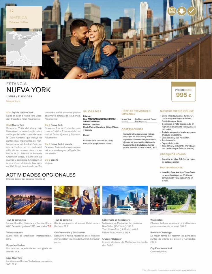 Viajes Eroski Lunas de miel