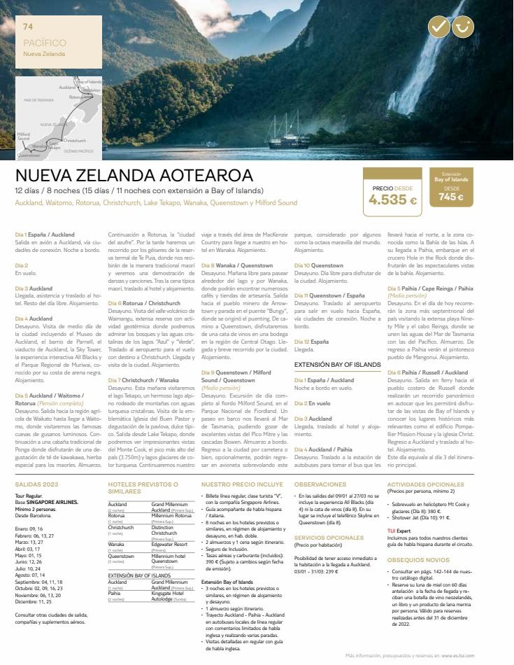 Viajes Eroski Lunas de miel