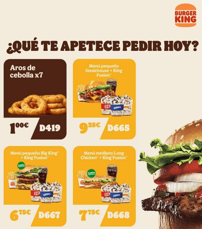 Burger King Promociones Burger King ofertas
