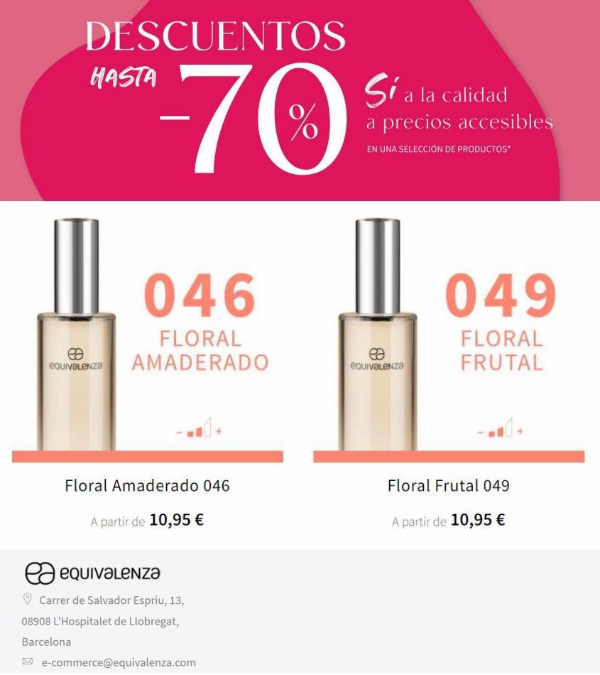 Equivalenza Equivalenza Descuentos de hasta el 70%