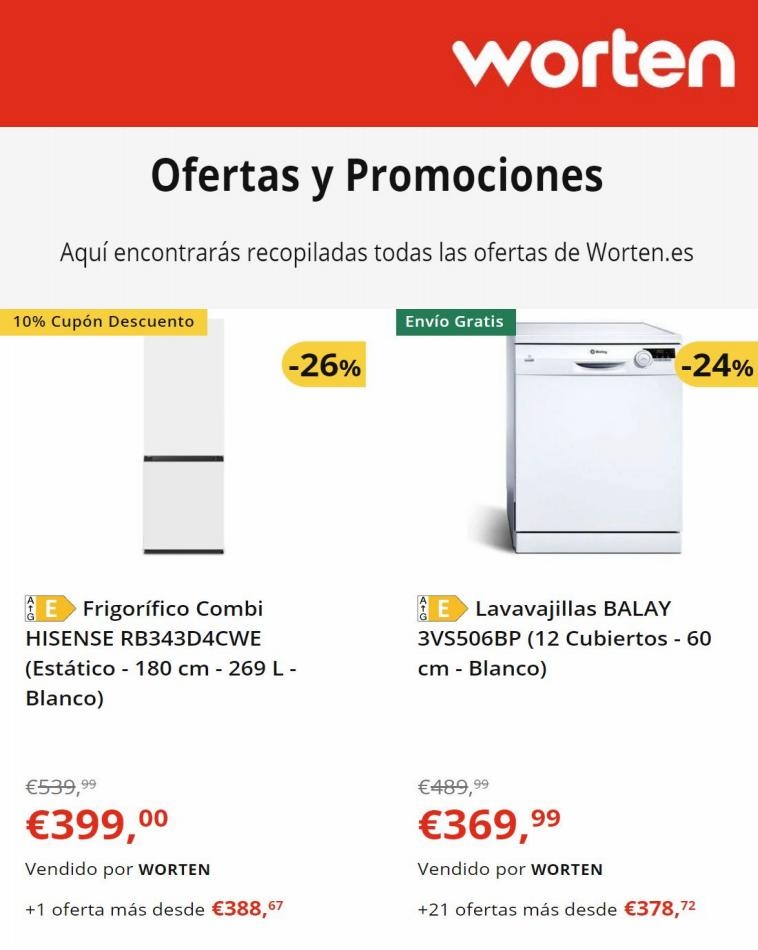 Worten Promociones especiales Worten 
