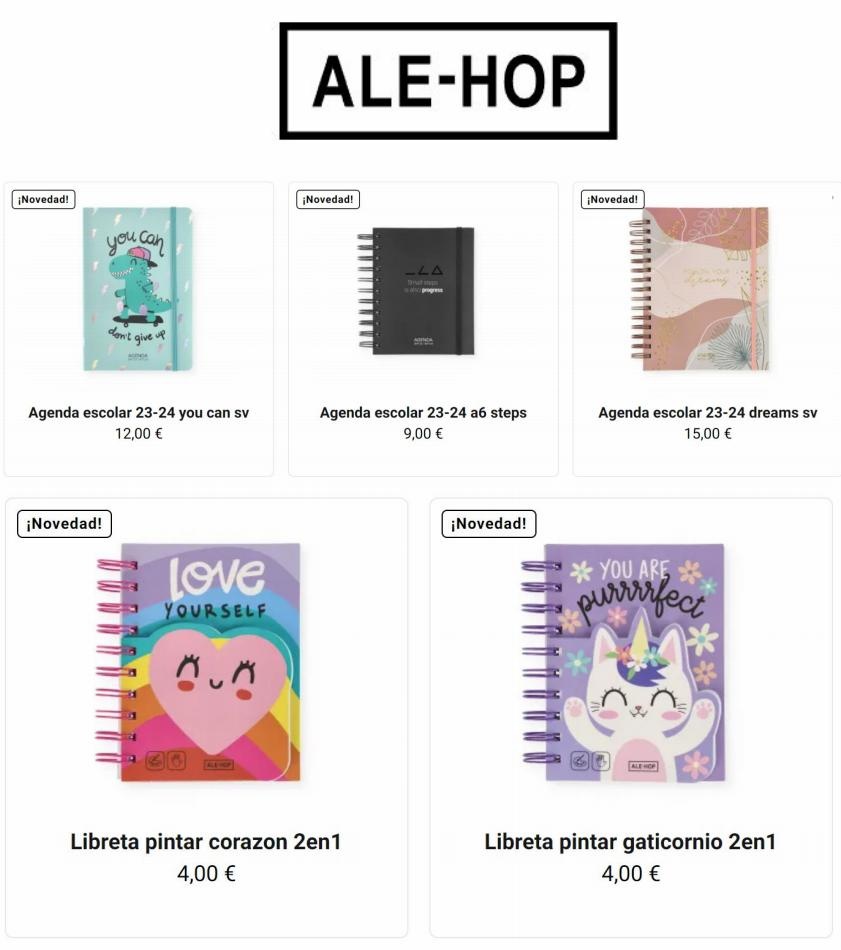 Ale-Hop Ofertas vuelta al cole Ale-Hop