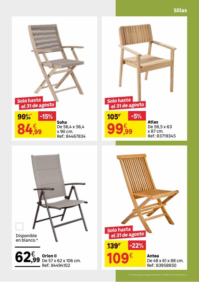  Leroy Merlin Ofertas Hasta -40% Agosto!