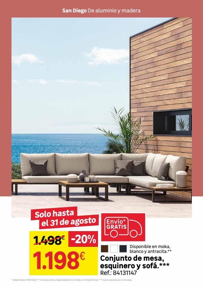 Leroy Merlin Ofertas Hasta -40% Agosto!