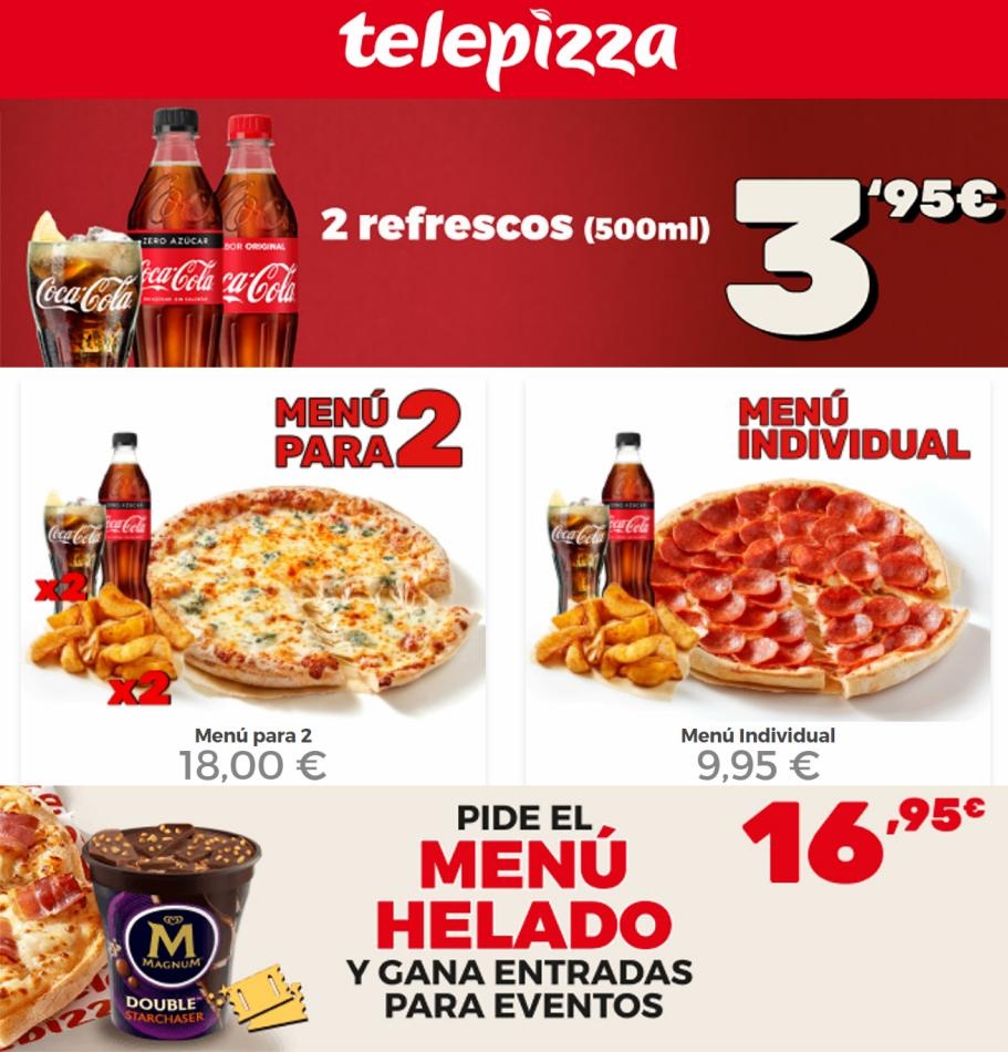 Telepizza Telepizza Ofertas Pizzas!