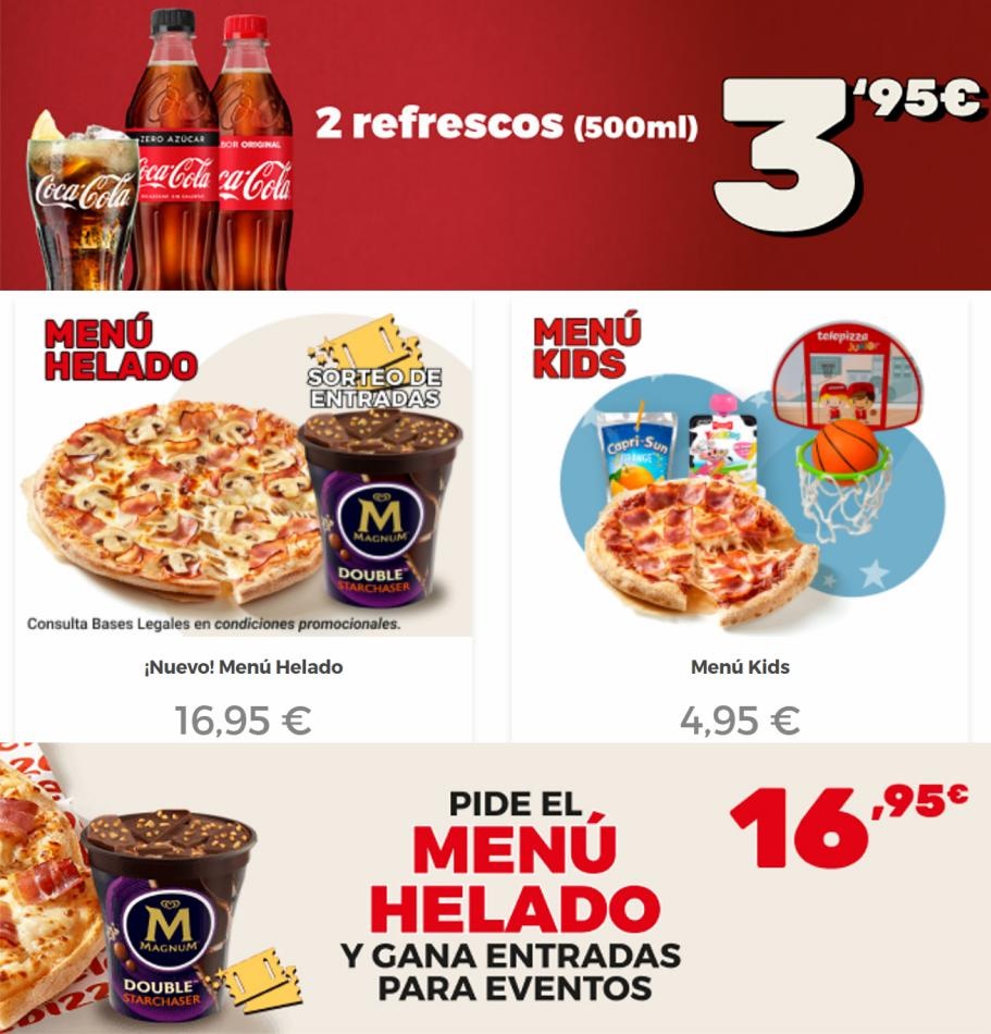 Telepizza Telepizza Ofertas Pizzas!