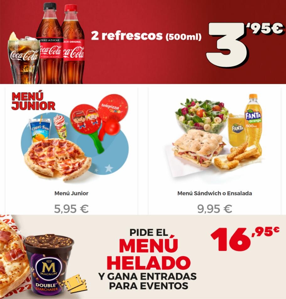 Telepizza Telepizza Ofertas Pizzas!