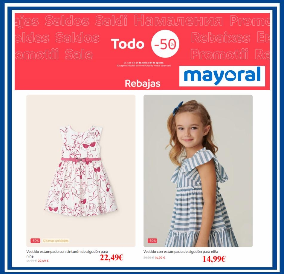 Mayoral Todo con el 50%
