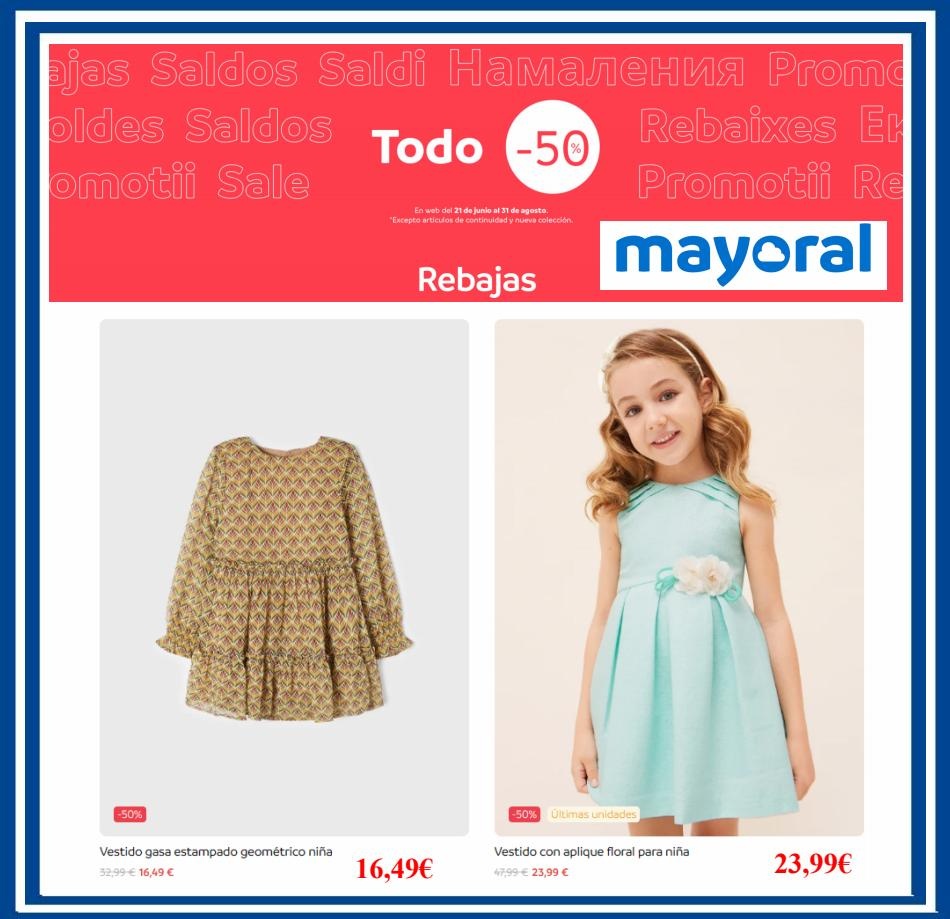 Mayoral Todo con el 50%