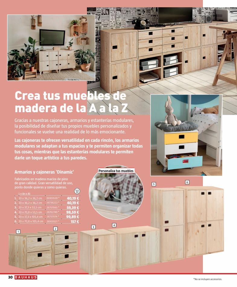 BAUHAUS Si lo buscas, lo tenemos.