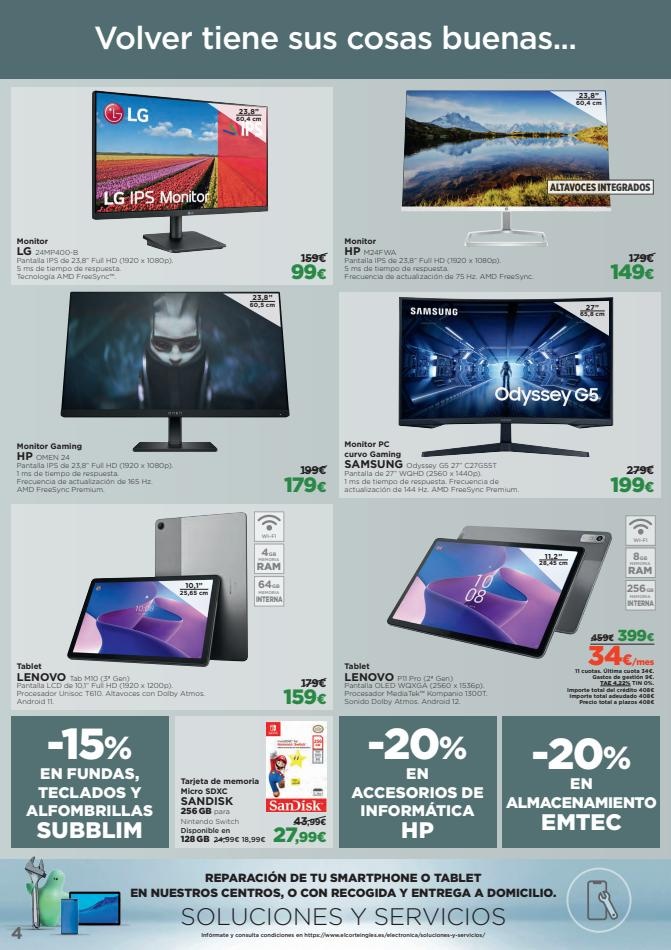 El Corte Inglés Electrónica ofertas