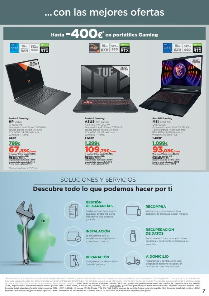 El Corte Inglés Electrónica ofertas