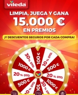 Folleto Lidl ¡Limpia, Juega y Gana €15.000 con Vileda!