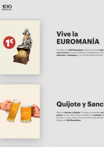 Folleto 100 Montaditos Promociones 100 Montaditos 