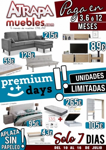 Folleto ATRAPAmuebles Premium Days