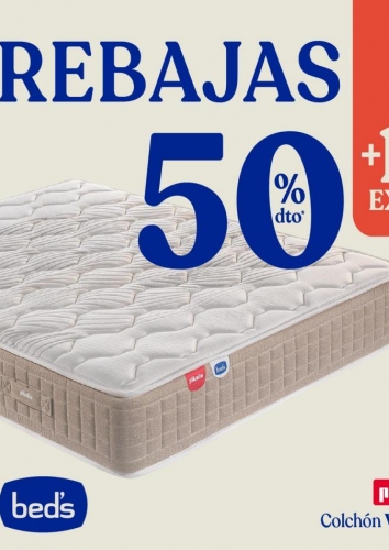 Folleto Beds Beds Rebajas hasta el 50%