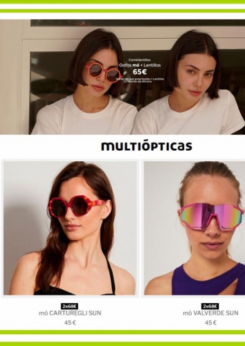 Folleto MultiÓpticas Gafas MO + Lentillas