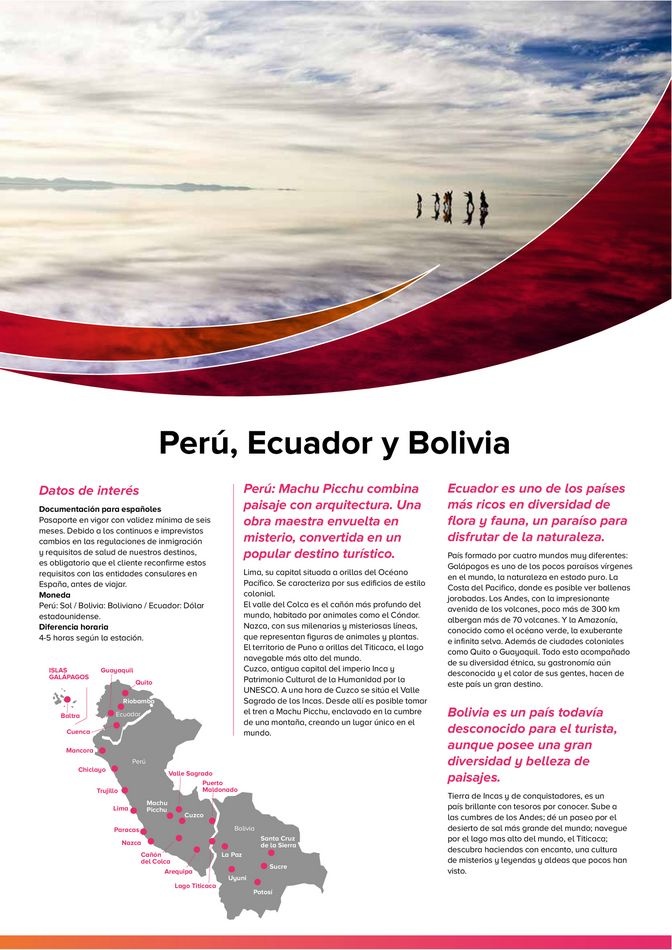 Viajes El Corte Inglés  Centroamérica y Sudamérica  