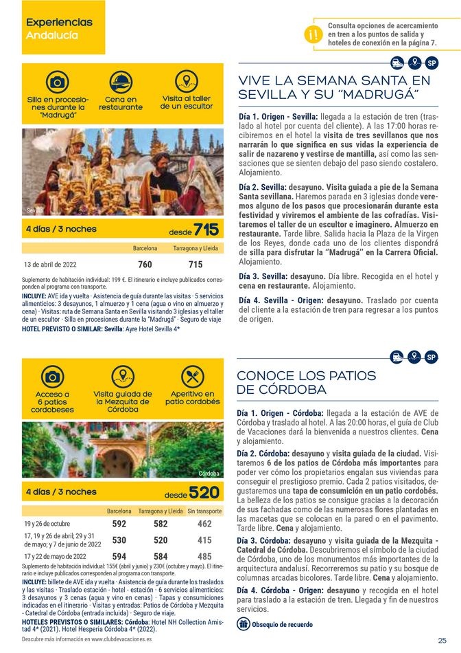 Viajes El Corte Inglés Club de Vacaciones - Cataluña y Baleares