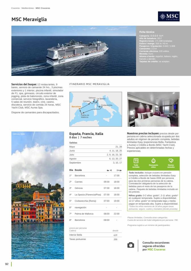 Viajes El Corte Inglés Cruceros marítimos